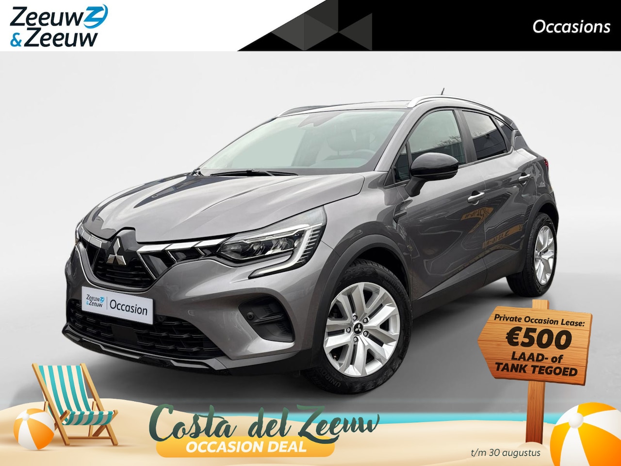 Mitsubishi ASX - 1.0 MPI Turbo Intense | Achteruitrijcamera | Apple/Android Carplay | Led Koplampen | Clima - AutoWereld.nl