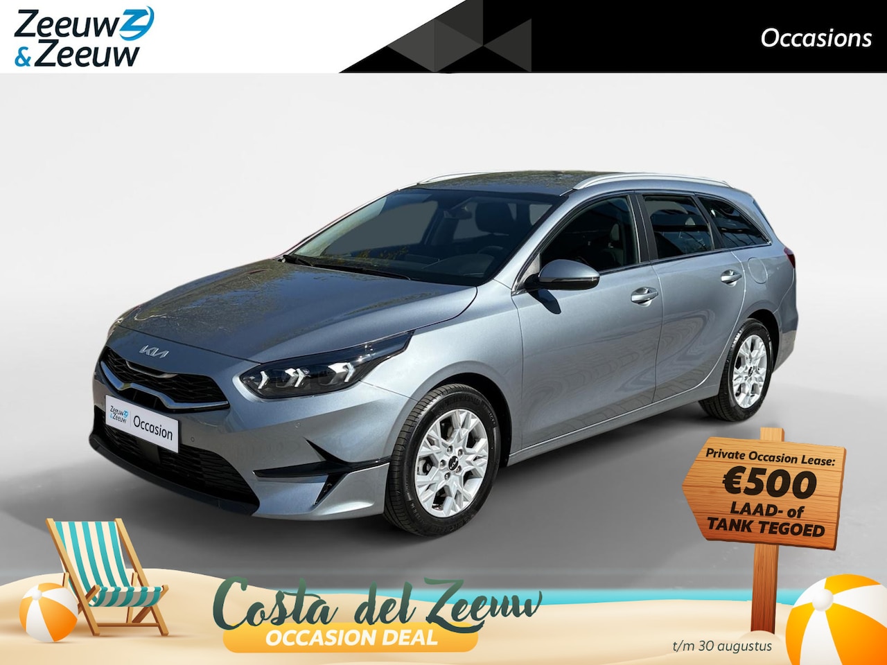 Kia Cee'd Sportswagon - Ceed 1.0 T-GDi DynamicLine 1E EIGENAAR | DEALER ONDERHOUDEN | NIEUWSTAAT | CLIMATE CONTROL - AutoWereld.nl