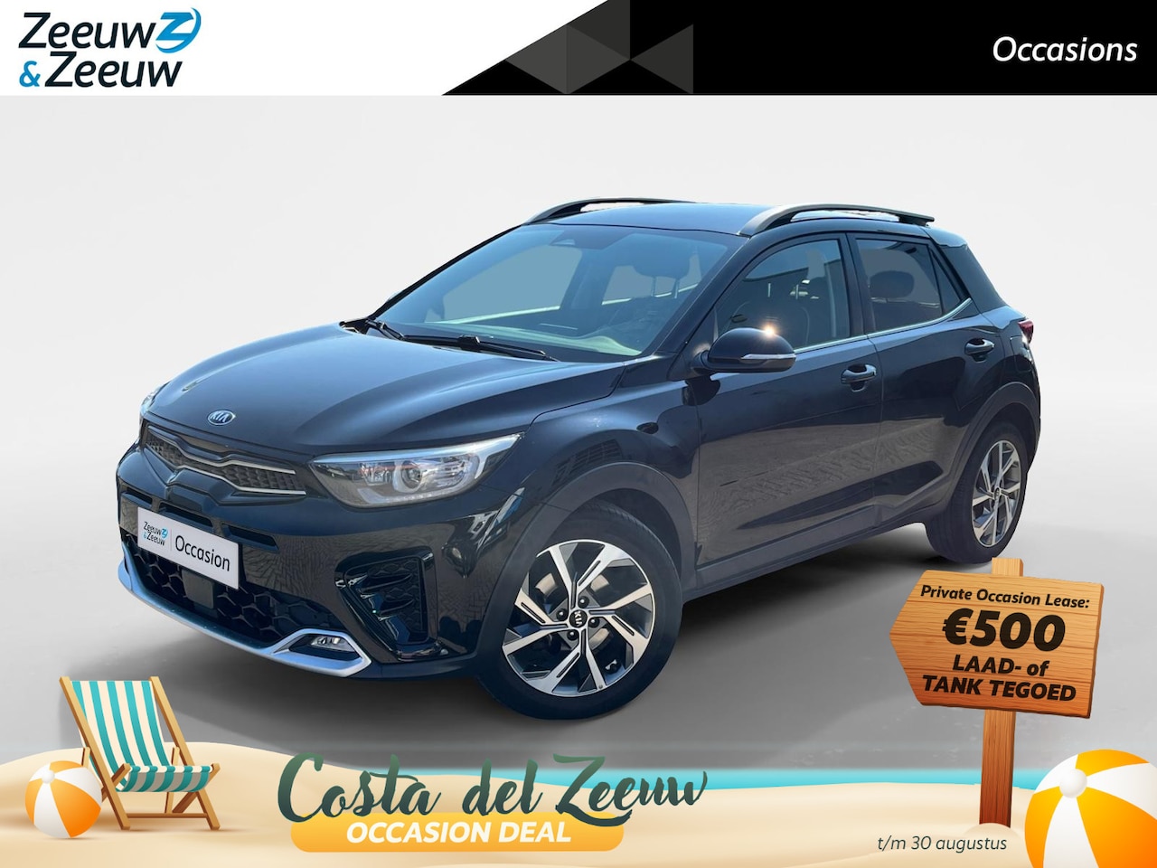 Kia Stonic - 1.0 T-GDi MHEV GT-Line | Stuurwiel/Stoel Verwarmd| Apple Carplay/Android Auto| Koplampen a - AutoWereld.nl