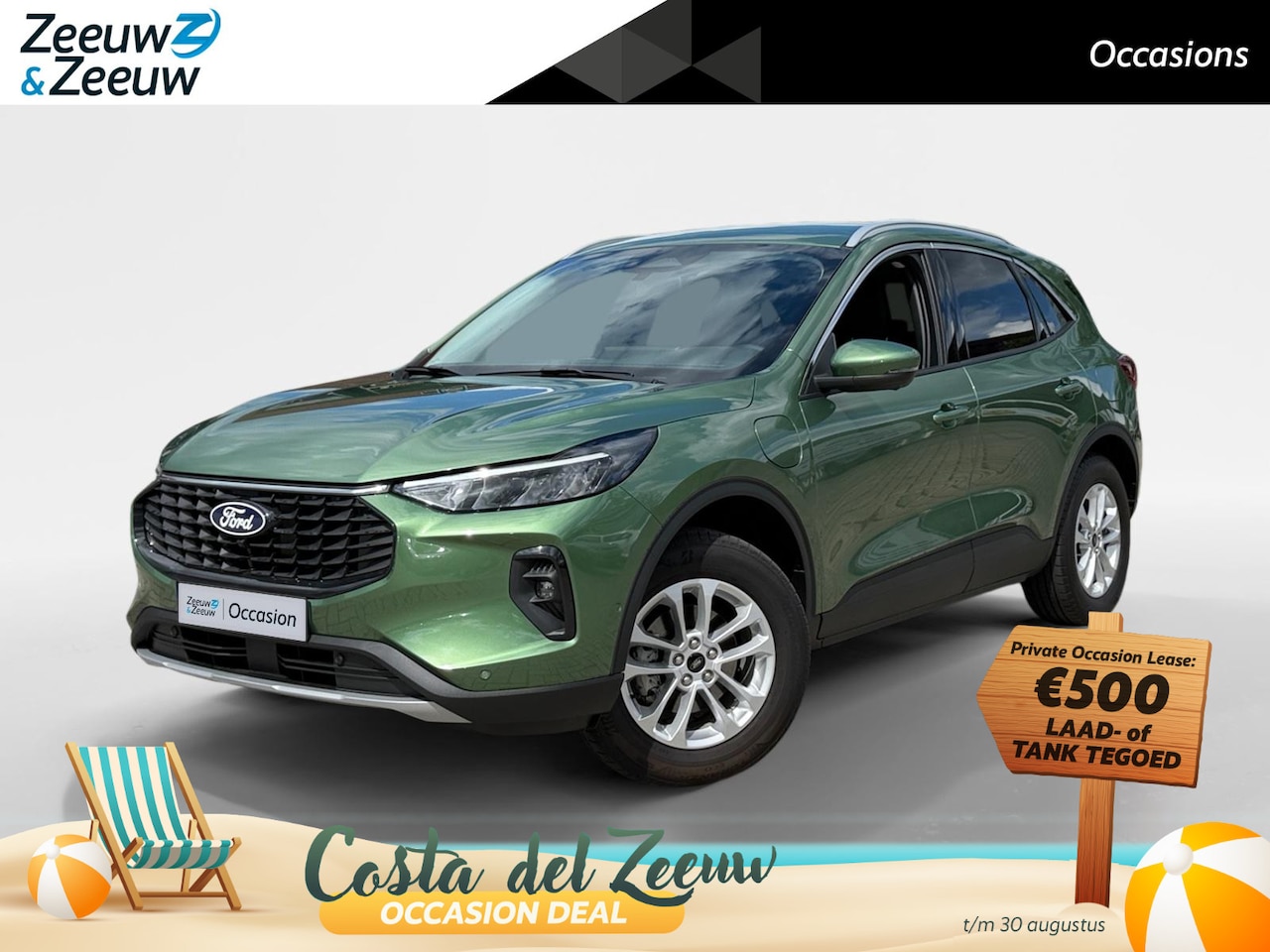 Ford Kuga - 2.5 PHEV Titanium | 2100kg Trekgewicht! | Trekhaak | BLISS | Stoelverwarming voor/achter | - AutoWereld.nl