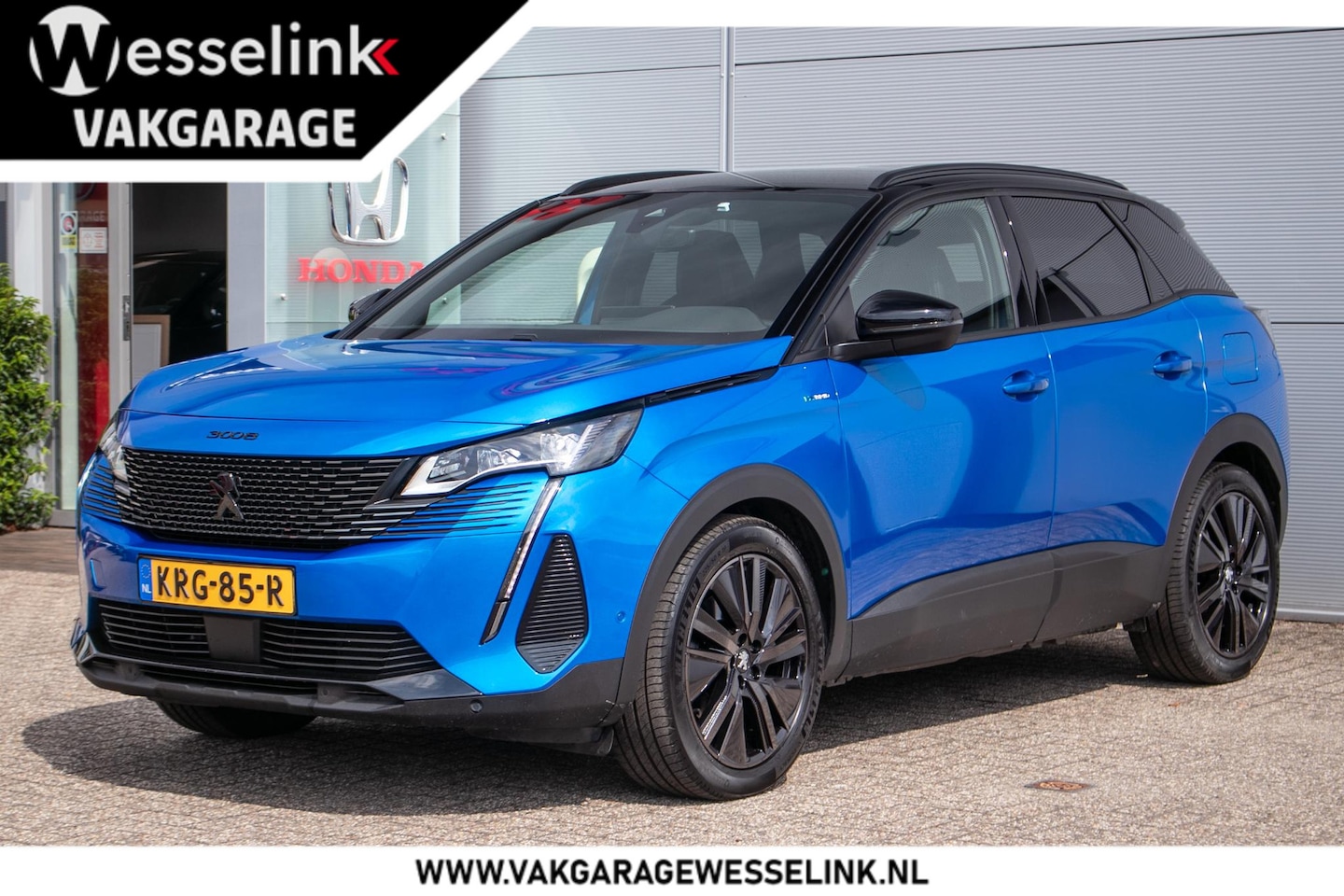 Peugeot 3008 - 1.6 HYbrid 225 GT - Black pack | Ad. Cruise | Nav | Cam - AutoWereld.nl