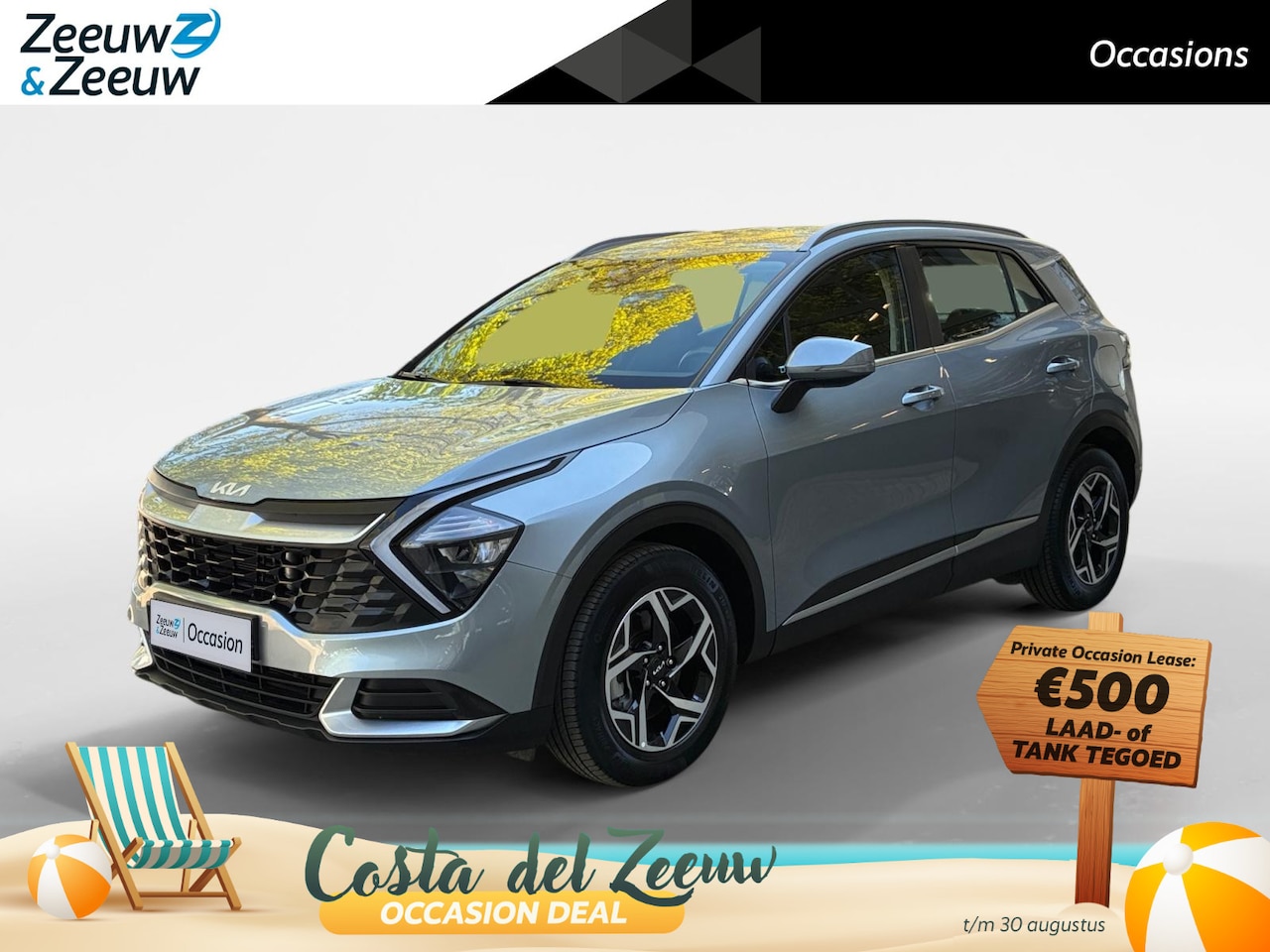 Kia Sportage - 1.6 T-GDi MHEV DynamicLine | Apple Carplay en Android Auto | Climate Control | Parkeercame - AutoWereld.nl