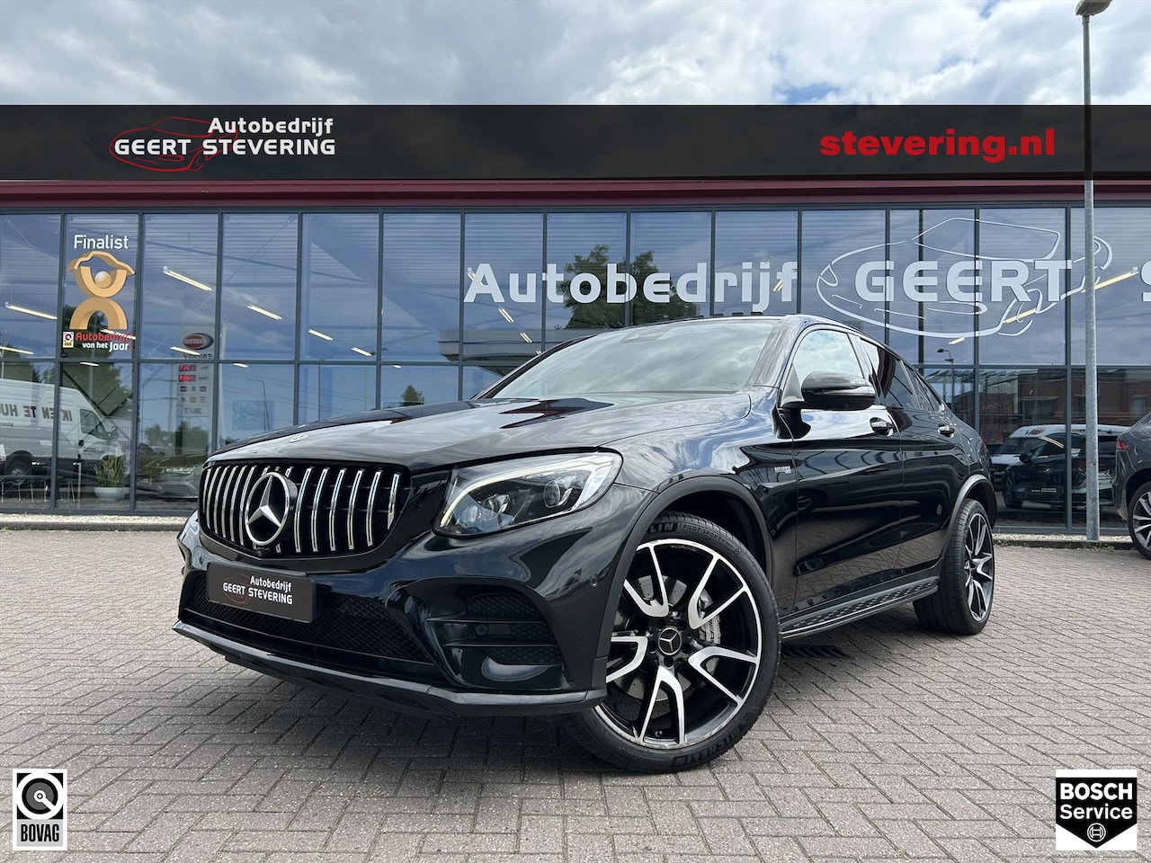 Mercedes-Benz GLC-klasse Coupé - 43 AMG 367pk 4MATIC / Luchtvering / Schuifdak / 360 camera - AutoWereld.nl