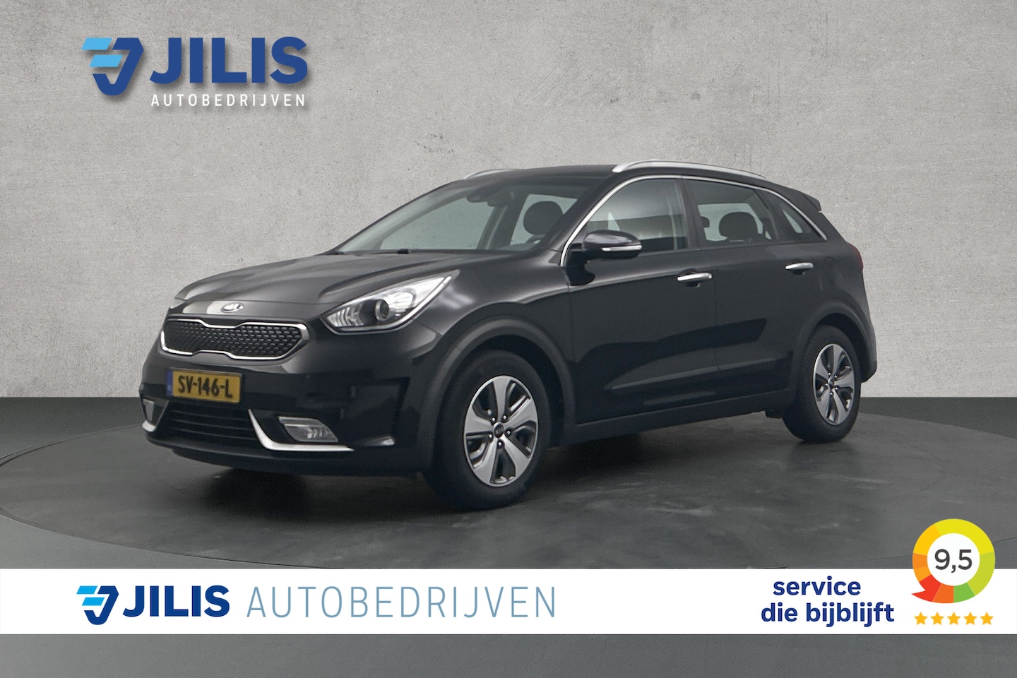 Kia Niro - 1.6 GDi Hybrid DynamicLine | Camera | Half lederen bekleding | Airco - AutoWereld.nl