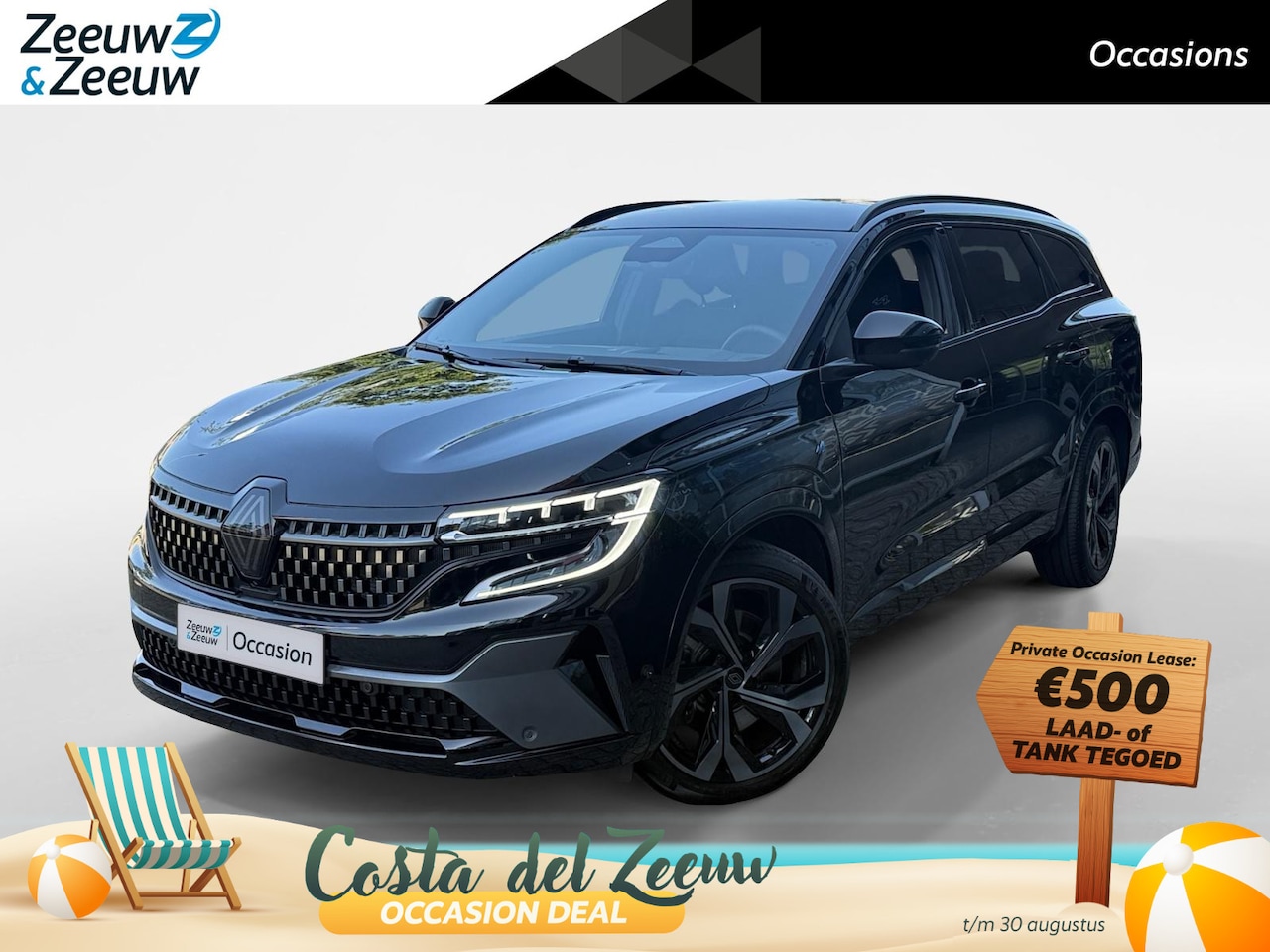 Renault Espace - E-Tech full hybrid 200 esprit Alpine 7p. *Automaat*Navi+360Camera*Panorama*Stuur/Stoel Ver - AutoWereld.nl