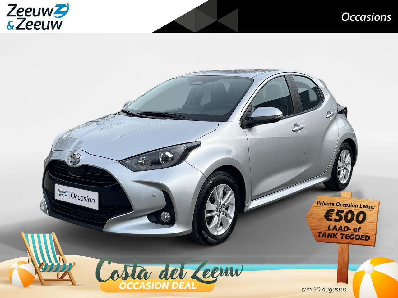 Toyota Yaris - 1.5 Hybrid 115 Active | Apple Carplay | Android Auto | Parkeercamera | Parkeersensoren | S - AutoWereld.nl