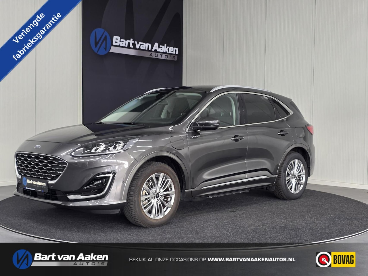 Ford Kuga - 2.5 PHEV Vignale 225pk 2xCamera Keyless Zeer compleet Trekhaak - AutoWereld.nl