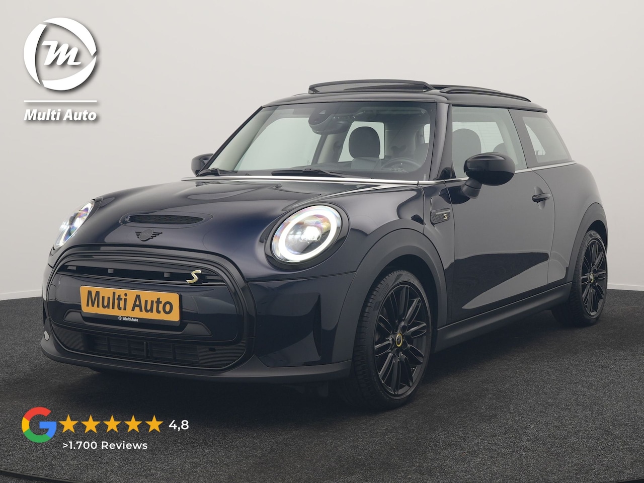 MINI Electric - MINI Yours 32,6 kWh 184pk Dealer O.H. | Panodak | Head Up | Camera | Lederen Sportstoelen - AutoWereld.nl