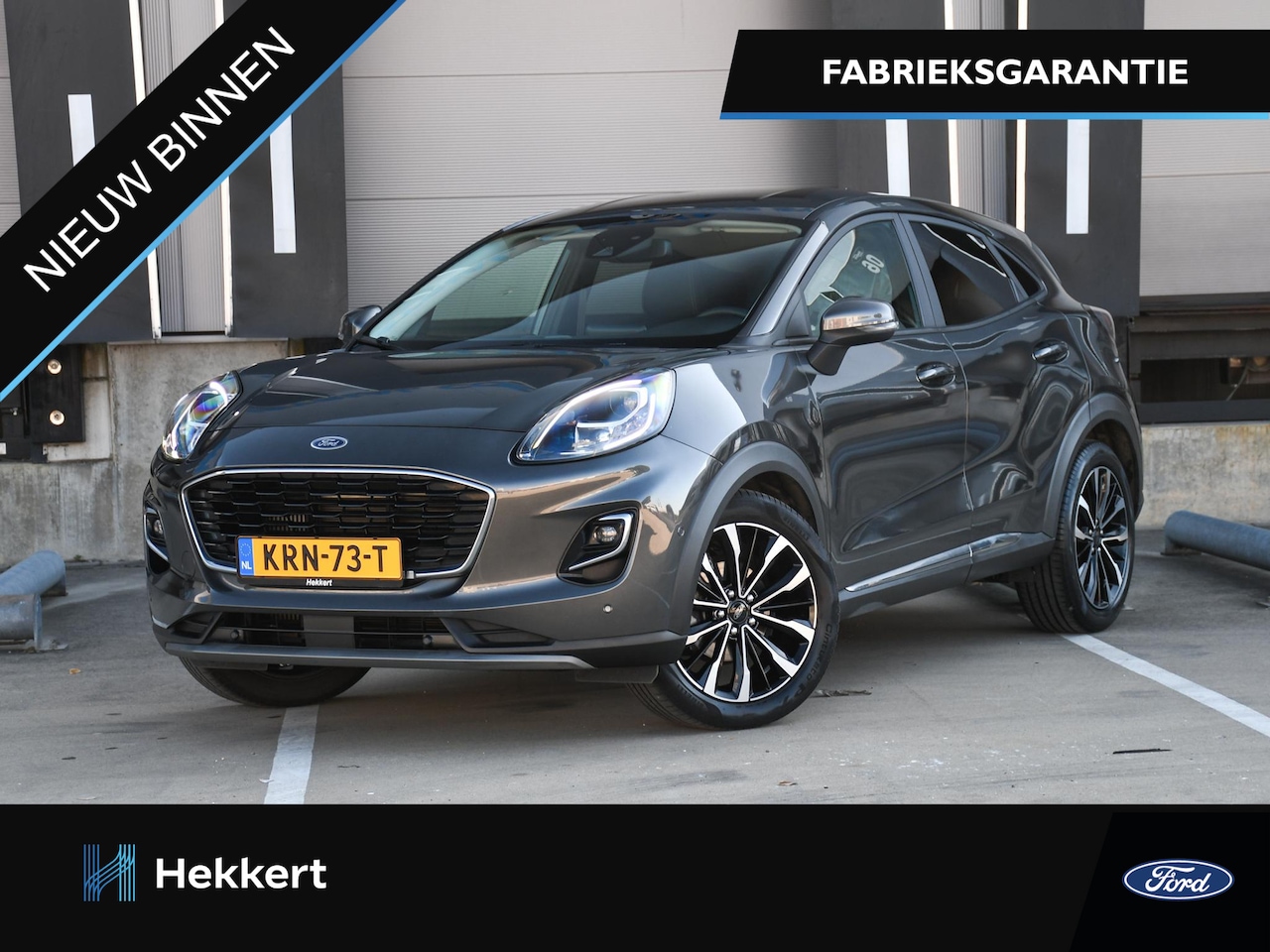 Ford Puma - Titanium X 1.0 EcoBoost Hybrid 125pk Automaat 18''LM | B&O | ADAPT. CC | CAMERA | WINTER-P - AutoWereld.nl