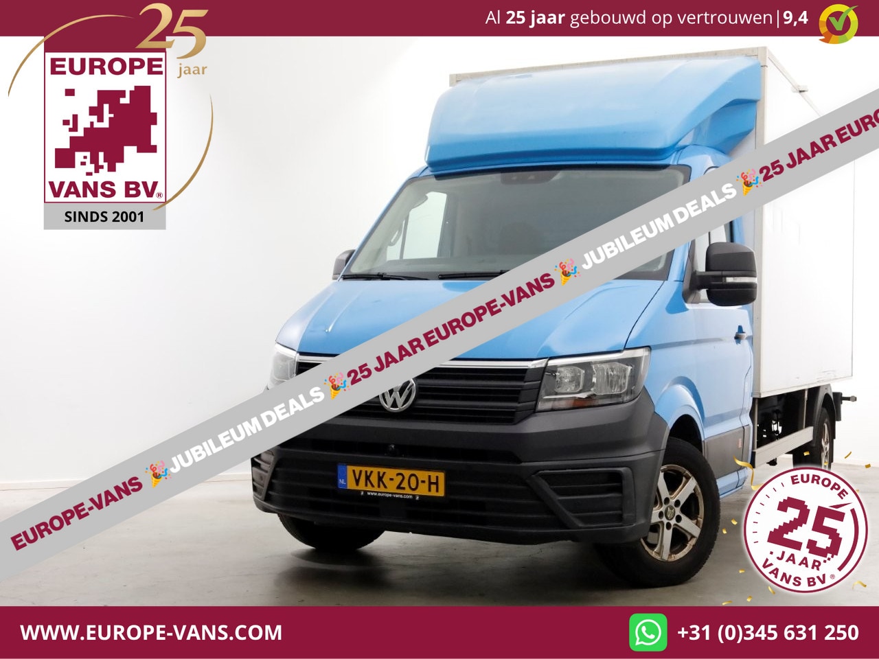 Volkswagen Crafter - 35 2.0 TDI E6 Bakwagen met achterdeuren 2-Persoons 05-2021 - AutoWereld.nl