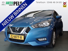Nissan Micra - 1.0 IG-T N-Connecta Navigatie, Airco, Achteruitrijcamera, Elek ramen V/A, Cruise controle,