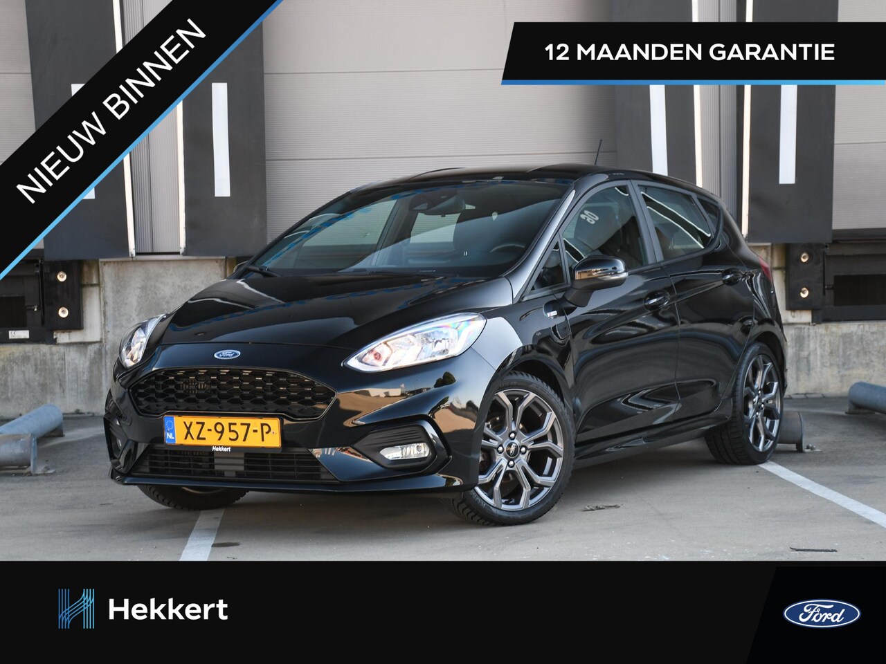 Ford Fiesta - ST-Line 1.0 EcoBoost 100pk 17''LM | NAVI | APPLE-CARPLAY | DAB | 12 MND GARANTIE - AutoWereld.nl