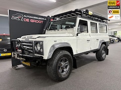 Land Rover Defender 110 - 2.5 TD5 SW S/ Trekhaak/ 9 persoons/ Lederen bekleding