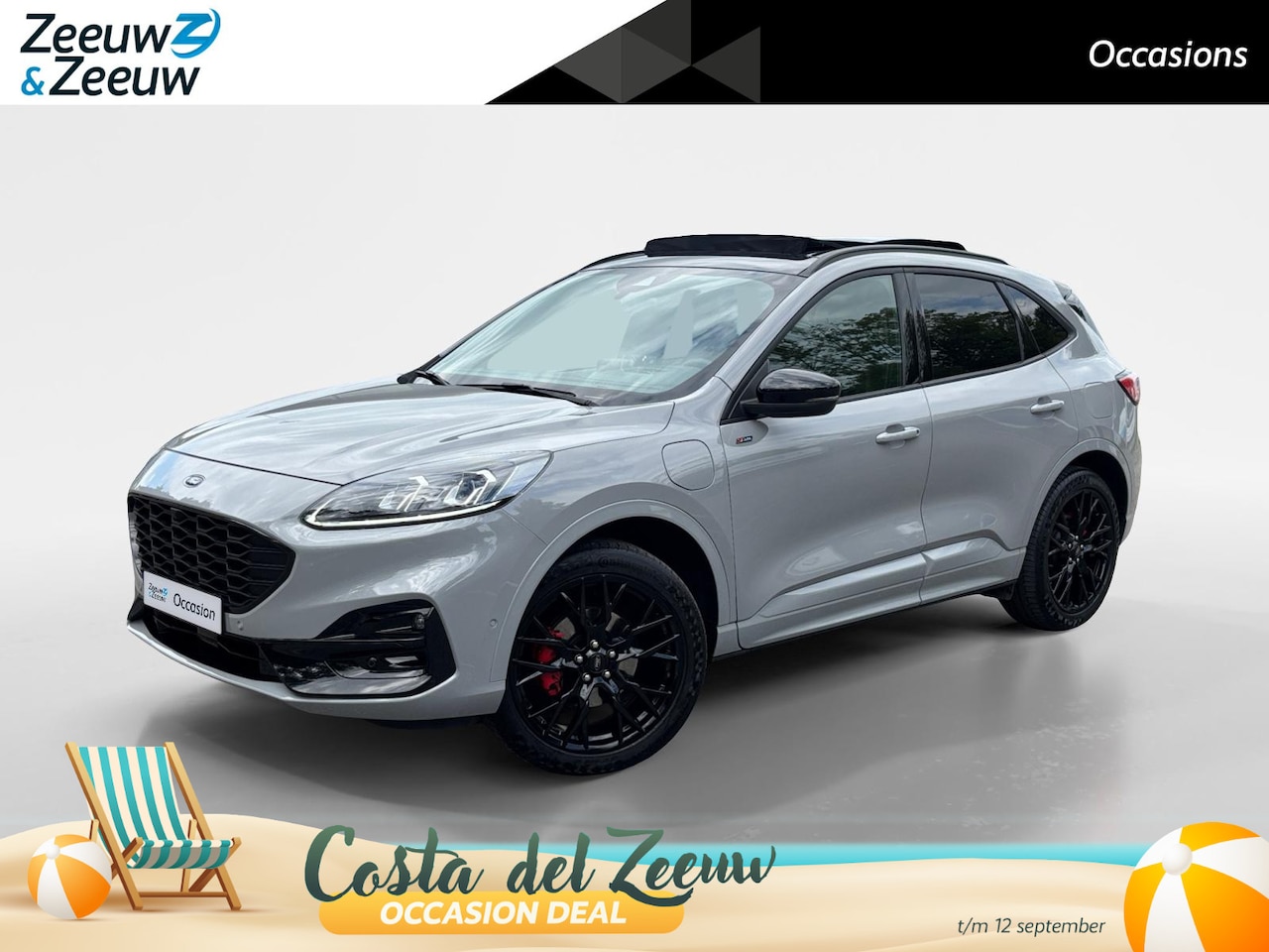 Ford Kuga - 2.5 PHEV Graphite Tech Edition 225PK | NL Auto | Panoramadak | El. Trekhaak | Black Pack | - AutoWereld.nl