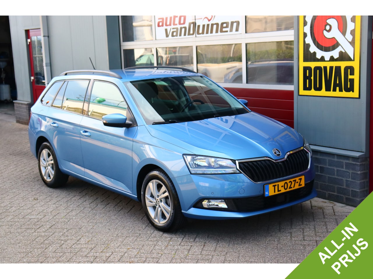 Skoda Fabia Combi - 1.0 TSI Style O.a: PDC voor en achter, Clima, Navi, Cruise, L.M. velgen, Etc..   Rijklaar! - AutoWereld.nl