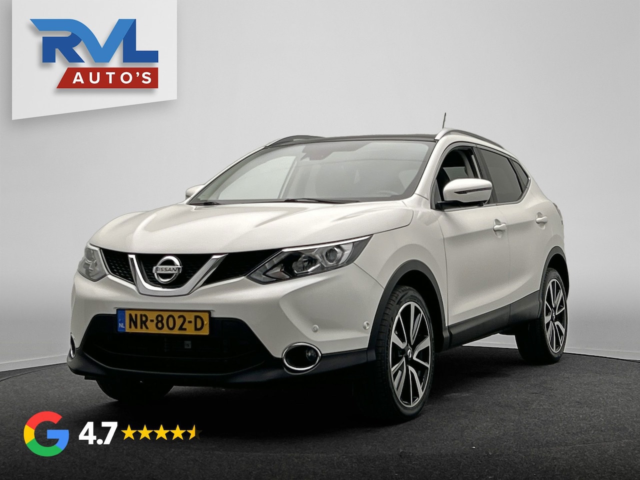 Nissan Qashqai - 1.2 Tekna | Origineel Nederlands | Panorama dak | Leder | Navigatie | 360° camera | Stoelv - AutoWereld.nl