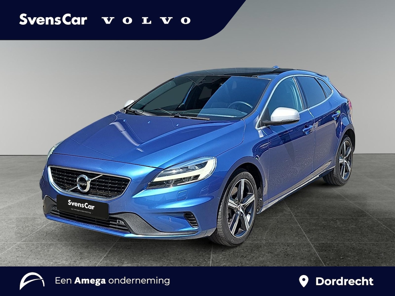 Volvo V40 - 1.5 T3 Polar+ Sport |  R-Design Leder bekleding | Panoramadak | LED koplampen - AutoWereld.nl