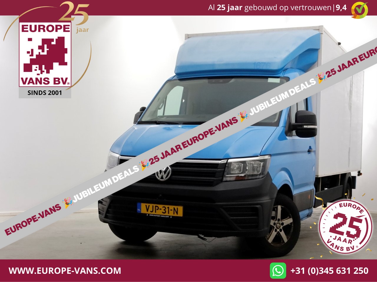 Volkswagen Crafter - 35 2.0 TDI E6 Bakwagen met achterdeuren 2-Persoons 03-2021 - AutoWereld.nl