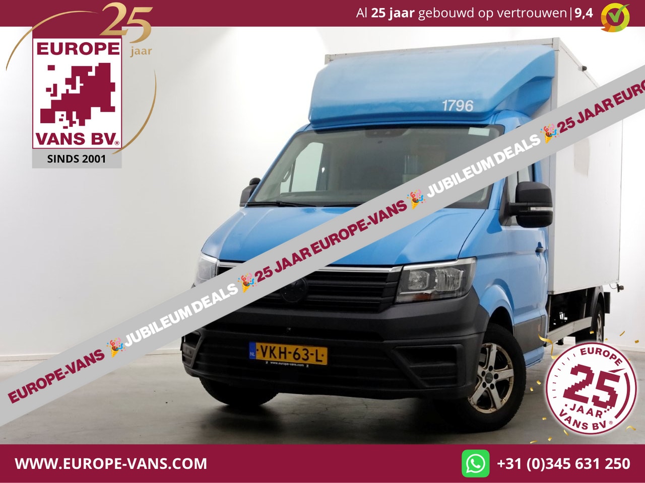 Volkswagen Crafter - 35 2.0 TDI E6 Bakwagen met achterdeuren 2-Persoons 04-2021 - AutoWereld.nl