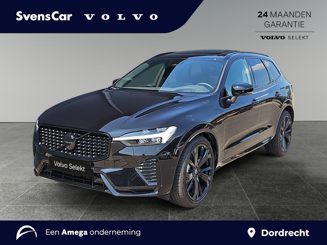 Volvo XC60 - 2.0 T8 Plug-in hybrid AWD Ultra Black Edition | Luchtvering | Trekhaak | Getint glas | 21 - AutoWereld.nl