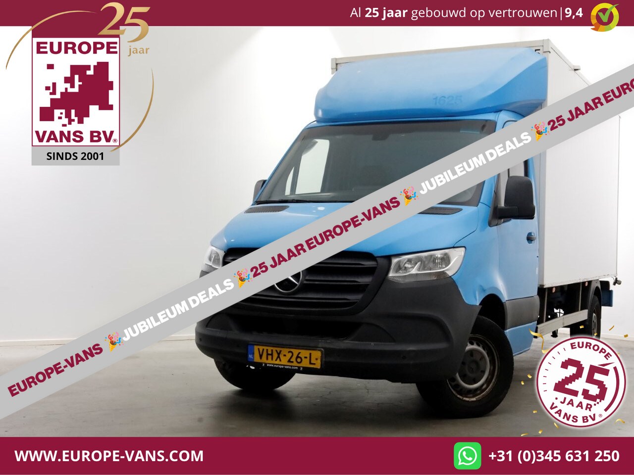 Mercedes-Benz Sprinter - 311 CDI 115pk E6 RWD Bakwagen met achterdeuren 2-Persoons 12-2020 - AutoWereld.nl