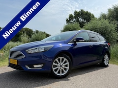 Ford Focus Wagon - 1.0 Titanium | 1e Eigenaar | Apple CarPlay/Android Auto | Trekhaak | Navi | Clima | 16" Ve