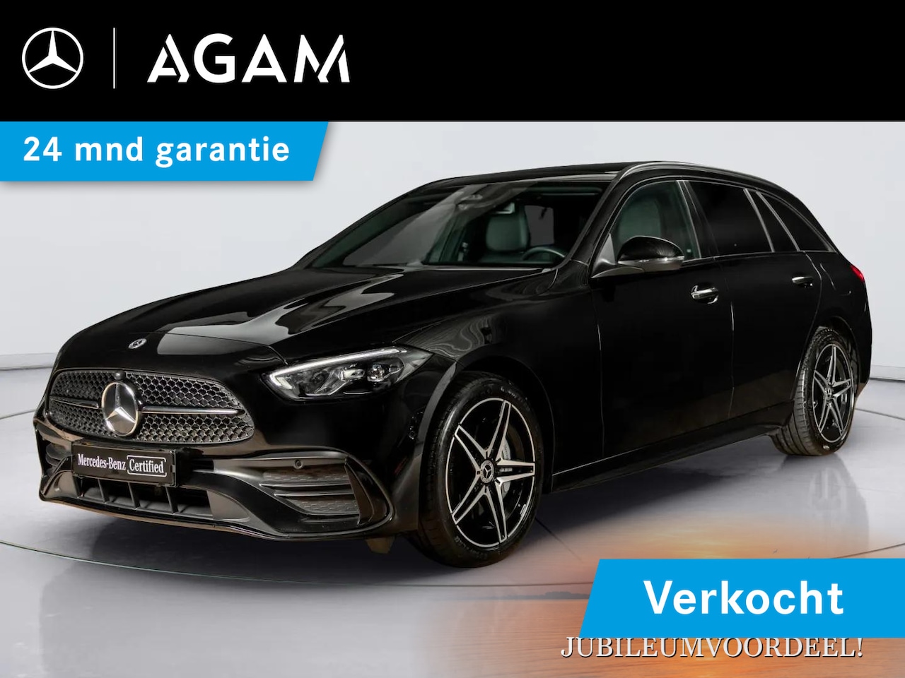 Mercedes-Benz C-klasse Estate - 300 e Star Edition AMG Line Panorama dak - AutoWereld.nl