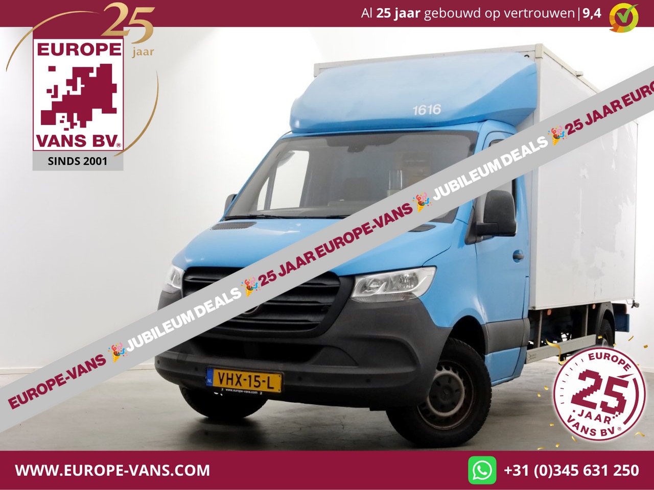 Mercedes-Benz Sprinter - 311 CDI 115pk E6 RWD Bakwagen met achterdeuren 2-Persoons 12-2020 - AutoWereld.nl