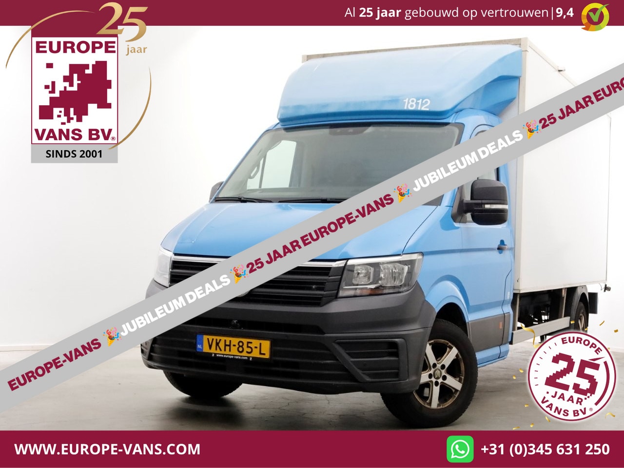 Volkswagen Crafter - 35 2.0 TDI E6 Bakwagen met achterdeuren 2-Persoons 04-2021 - AutoWereld.nl