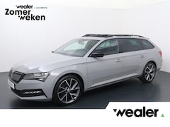 Skoda Superb Combi - 1.4 TSI iV Sportline Business | 218 PK | SoH 94% | Panoramadak | Matrix LED koplampen | 19