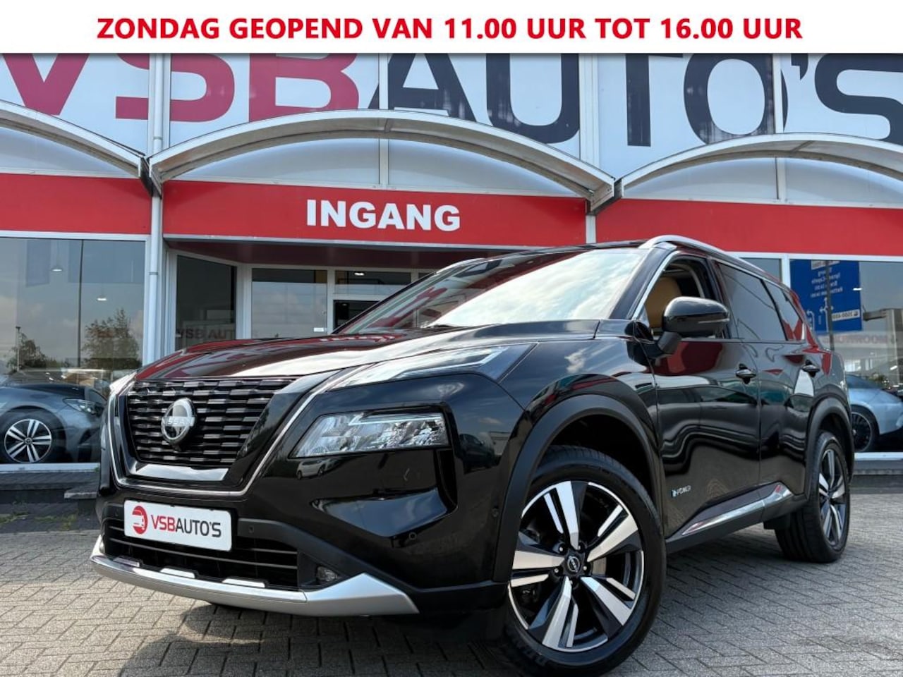 Nissan X-Trail - 1.5 VC-T e-POWER AUT. 213PK TEKNA+ 4X4 TREKHAAK LEER PANO-DAK NAVI CAMERA CARPLAY AIRCO LM - AutoWereld.nl