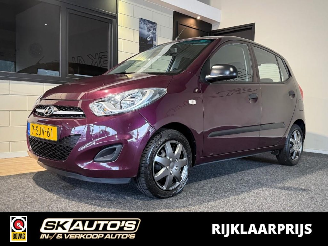 Hyundai i10 - 1.1 PURE l LAGE KM l 5DRS l ELEK RAMEN l - AutoWereld.nl