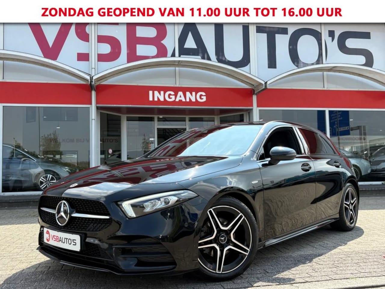 Mercedes-Benz A-klasse - A180 EDITION AMG-LINE 122PK LED NAVI CAMERA SFEERVERLICHTING AIRCO LMV PDC - AutoWereld.nl