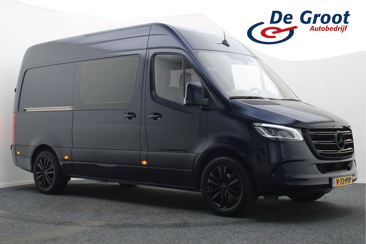 Mercedes-Benz Sprinter - 315 CDI L2H2 DC 6-Zits, Camera, Cruise, Apple Carplay, LED, Chauffersstoel, PDC, 18'' - AutoWereld.nl