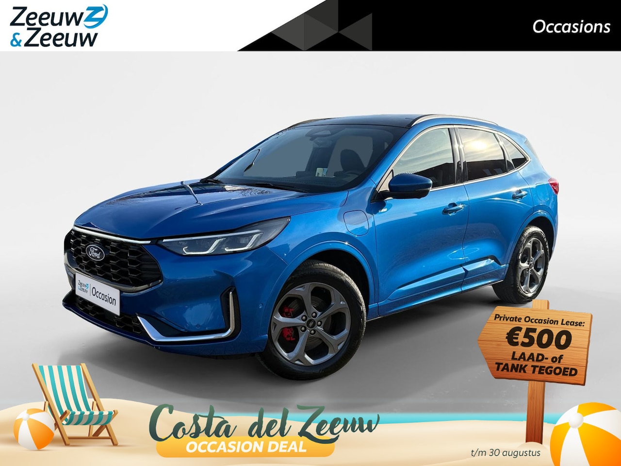Ford Kuga - 2.5 PHEV ST-Line X | Winterpack | Panorama Dak | Elec Trekhaak | Technology Pack | Matrix - AutoWereld.nl
