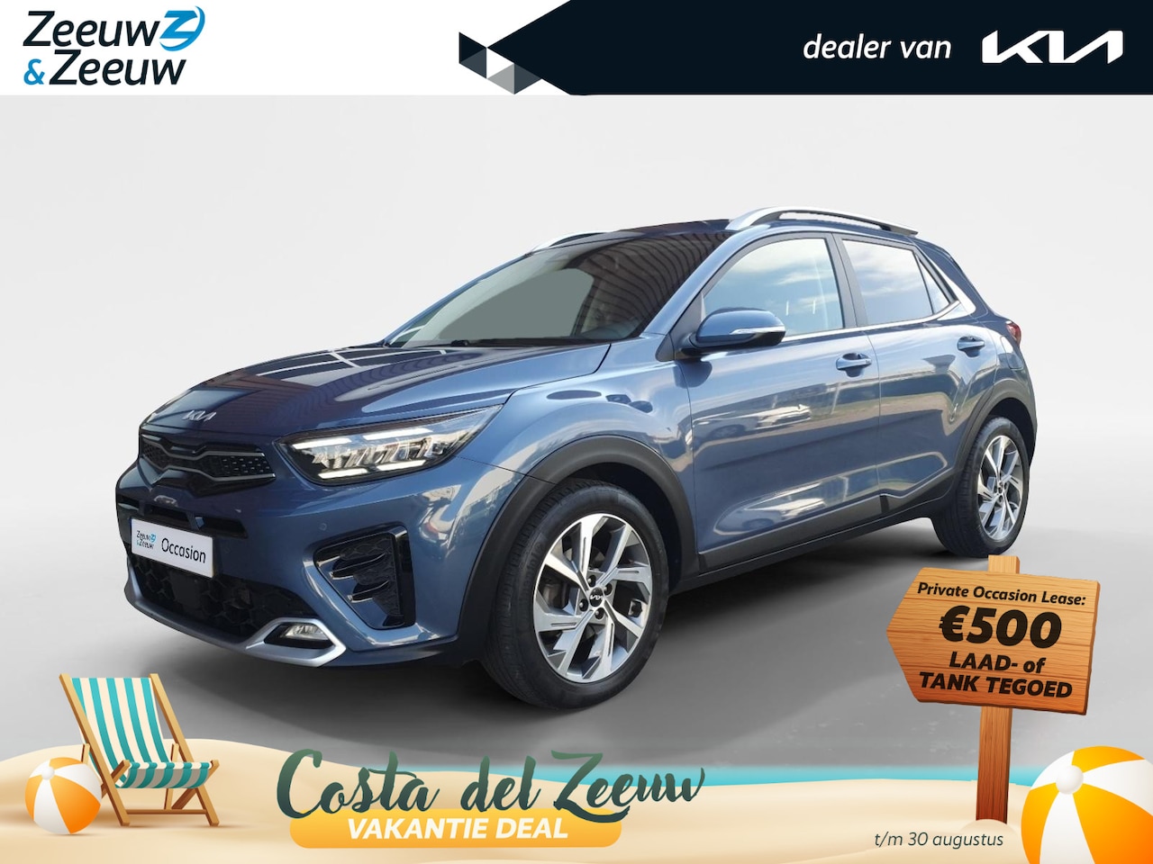 Kia Stonic - 1.0 T-GDi MHEV GT-PlusLine | Stoel en stuurverwarming | Schuifdak | Dodehoek detectie | Cl - AutoWereld.nl