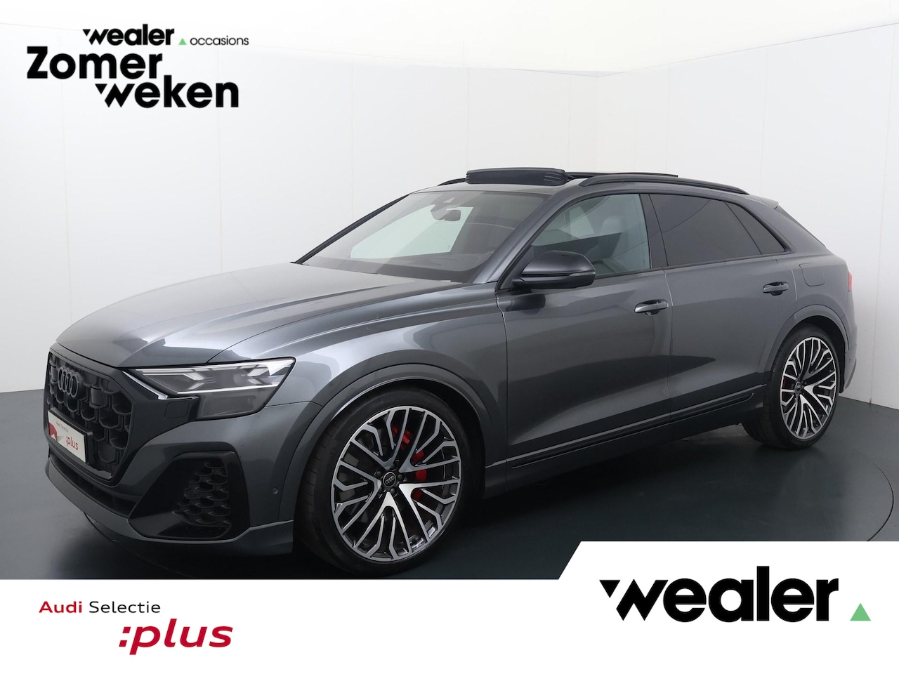 Audi Q8 - 60 TFSI e quattro Pro Line S Competition | 490 PK | SoH 100% | Trekhaak | Panoramadak | Ma - AutoWereld.nl