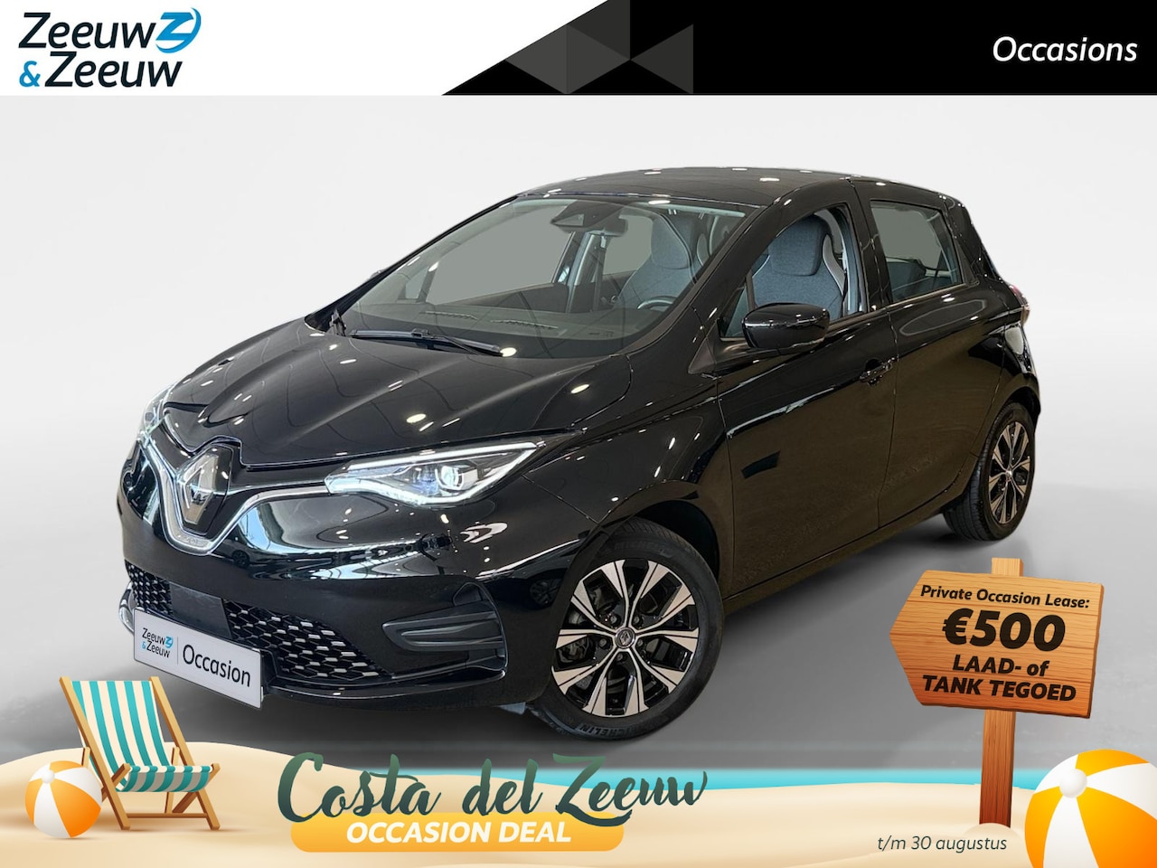 Renault Zoe - R135 Evolution 52 kWh *Koop Accu!*Navi*Climate*Cruise*Sportieve velgen*Fijne Auto! - AutoWereld.nl