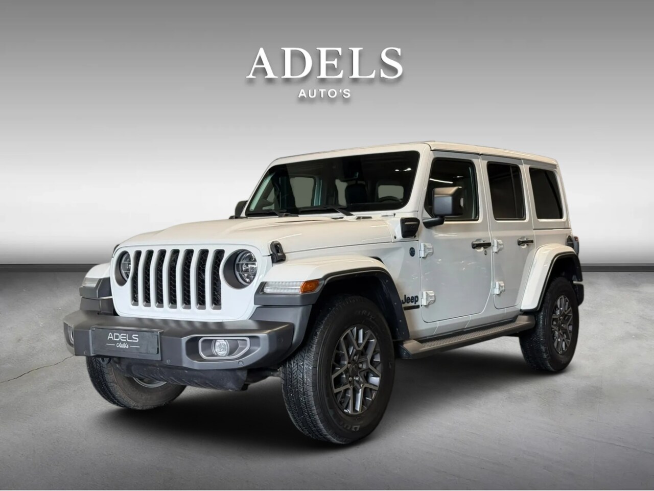 Jeep Wrangler Unlimited - 4xe 380 80th Anniversary Trekhaak Nieuwstaat! - AutoWereld.nl