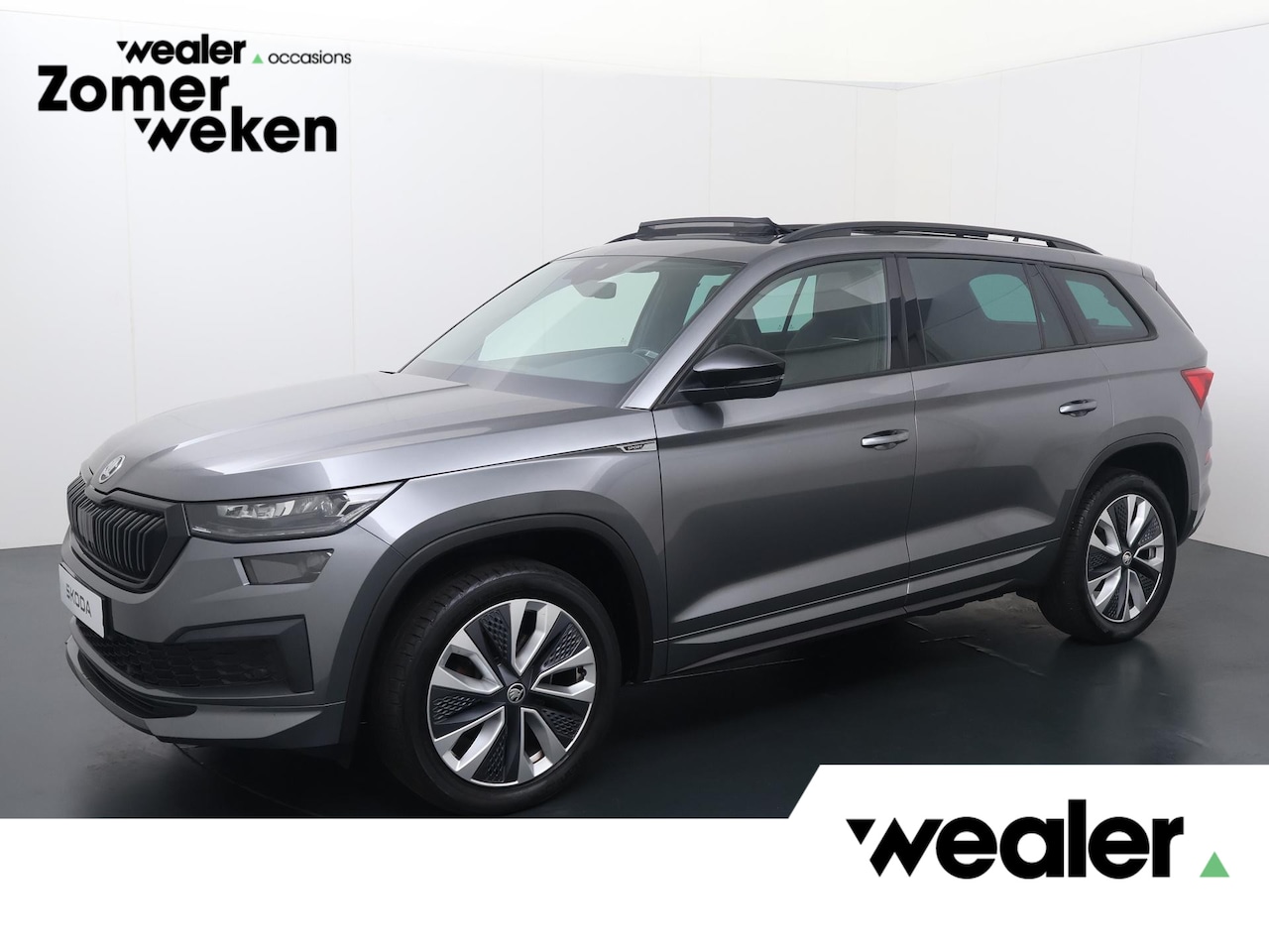 Skoda Kodiaq - 1.5 TSI Sportline Business 7p. | 150 PK | Automaat | Adaptive Cruise Control | Achteruitri - AutoWereld.nl