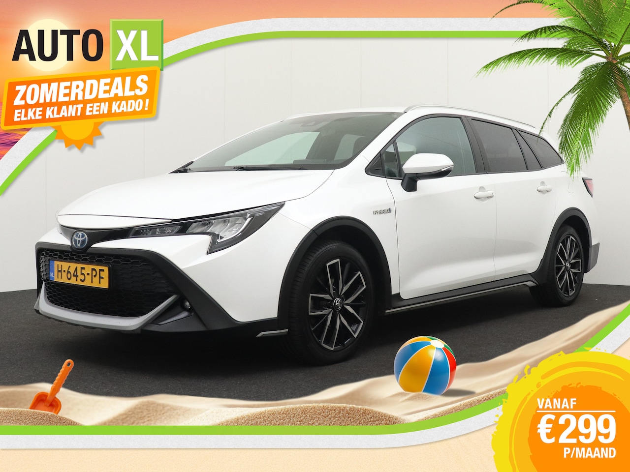 Toyota Corolla Touring Sports - 1.8 Hybrid TREK Camera Adapt.Cruise Keyless - AutoWereld.nl