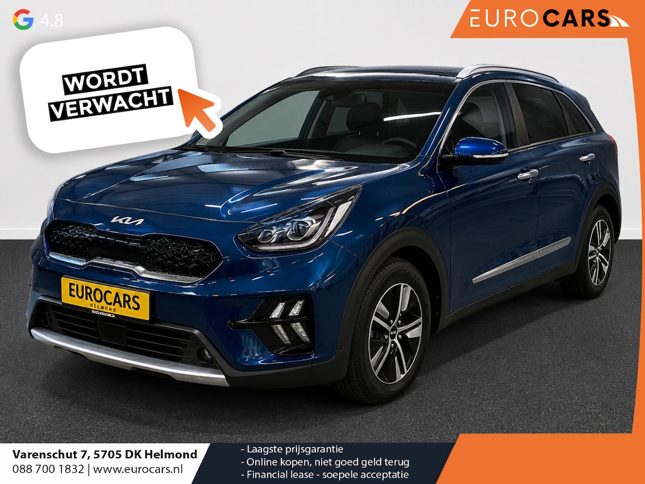 Kia Niro - 1.6 GDi PHEV Edition Navigatie Apple Carplay Android Auto Parkeerhulp Adaptive Cruise Cont - AutoWereld.nl