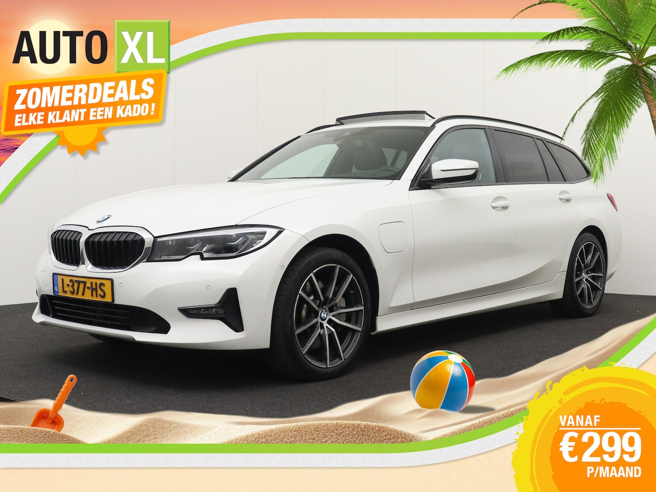 BMW 3-serie Touring - 330e M-Sport Pano-dak Camera Leder Elek.Trekhaak Hifi-Sound - AutoWereld.nl