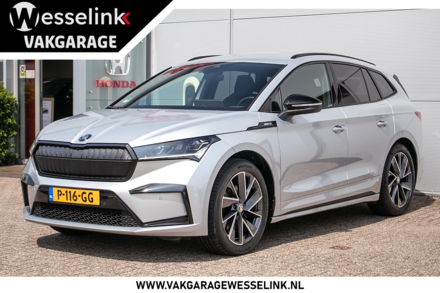 Skoda Enyaq iV - 60 Sportline - SOH 90% | Trekhaak Wegklapb. | Stoelverw. | - AutoWereld.nl