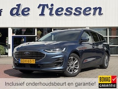 Ford Focus Wagon - 1.0 EcoBoost Hybrid Titanium Trekhaak, AUTOMAAT, Navi, Rijklaar met beurt & garantie