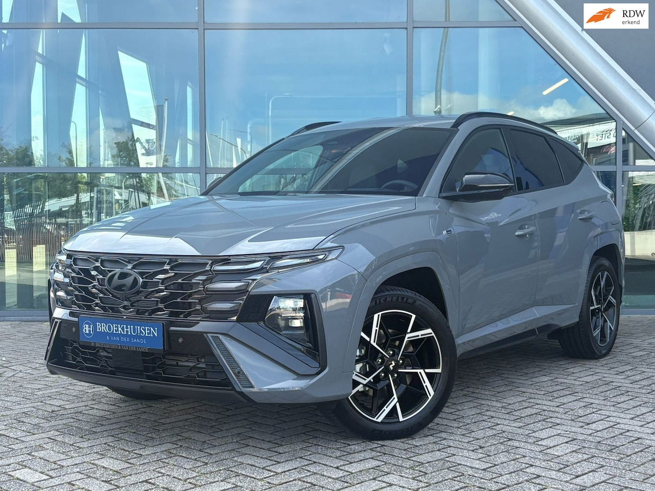 Hyundai Tucson - 1.6 T-GDI PHEV N Line Sky 4WD 265pk FACELIFT MODEL / 360 Camera / Stoelventilatie - AutoWereld.nl
