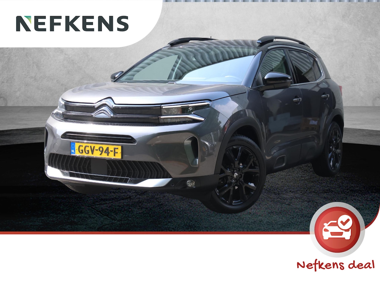 Citroën C5 Aircross - 1.2 Hybrid 136 ë-Series | Elektrisch verstelbare stoelen met verwarming en alcantara bekle - AutoWereld.nl