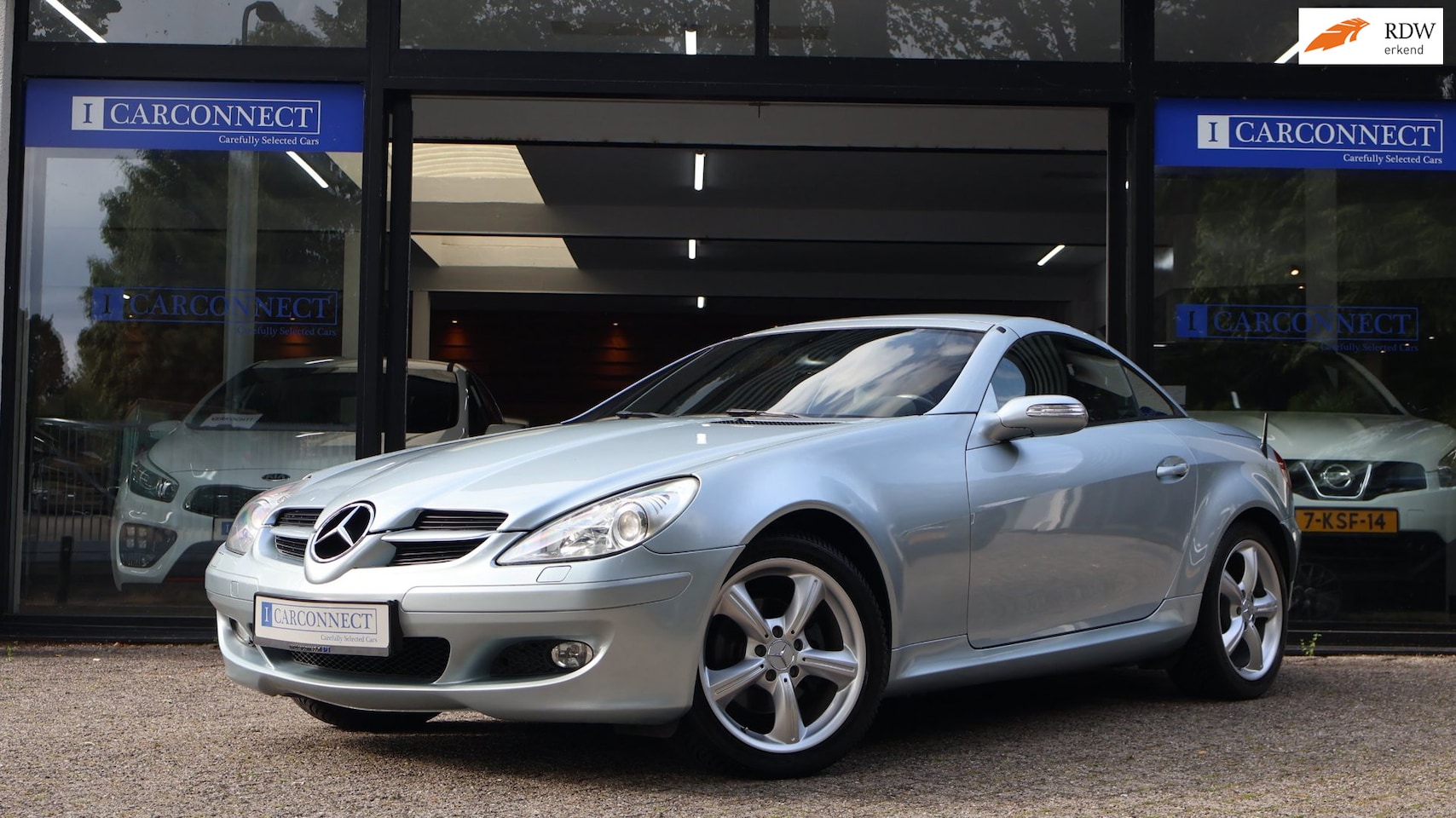 Mercedes-Benz SLK-klasse - 200 K. 163pk|Leder|memory|Prins LPG|Navi|Cruise|Vol! - AutoWereld.nl