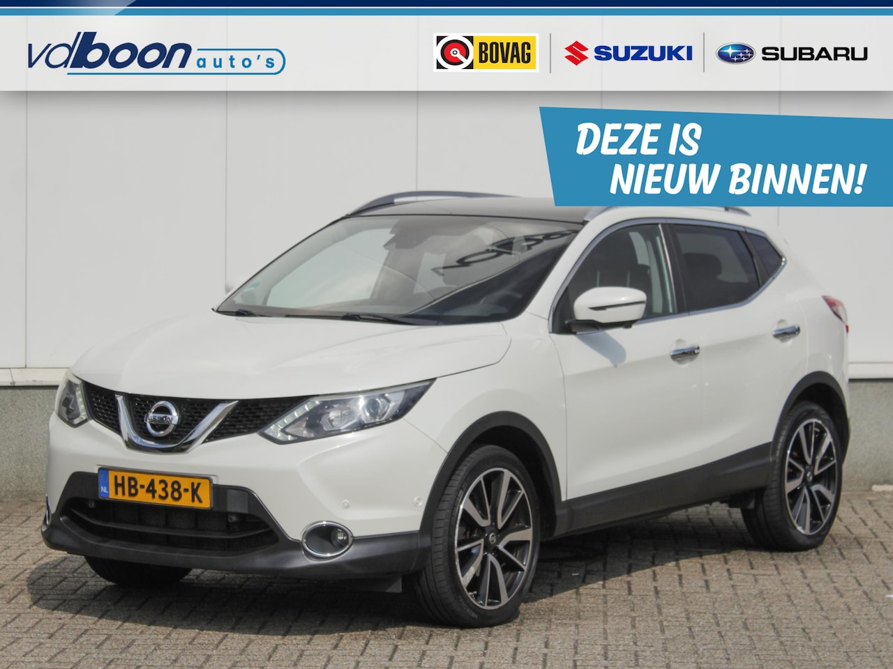 Nissan Qashqai - 1.2 Tekna Automaat | Leder | Panodak | Trekhaak - AutoWereld.nl