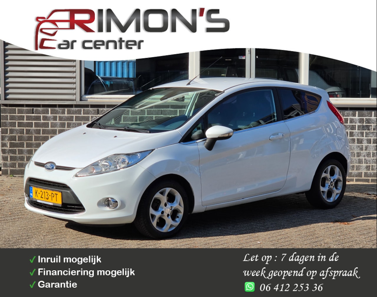 Ford Fiesta - 1.25 Titanium Airco Stoelverwarming Apk 02-2027 - AutoWereld.nl